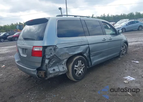 2006 Honda Odyssey Ex-L z USA, uszkodzony, nr VIN 5FNRL38676B126794